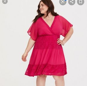 hot pink/magenta dress called rasberry ice